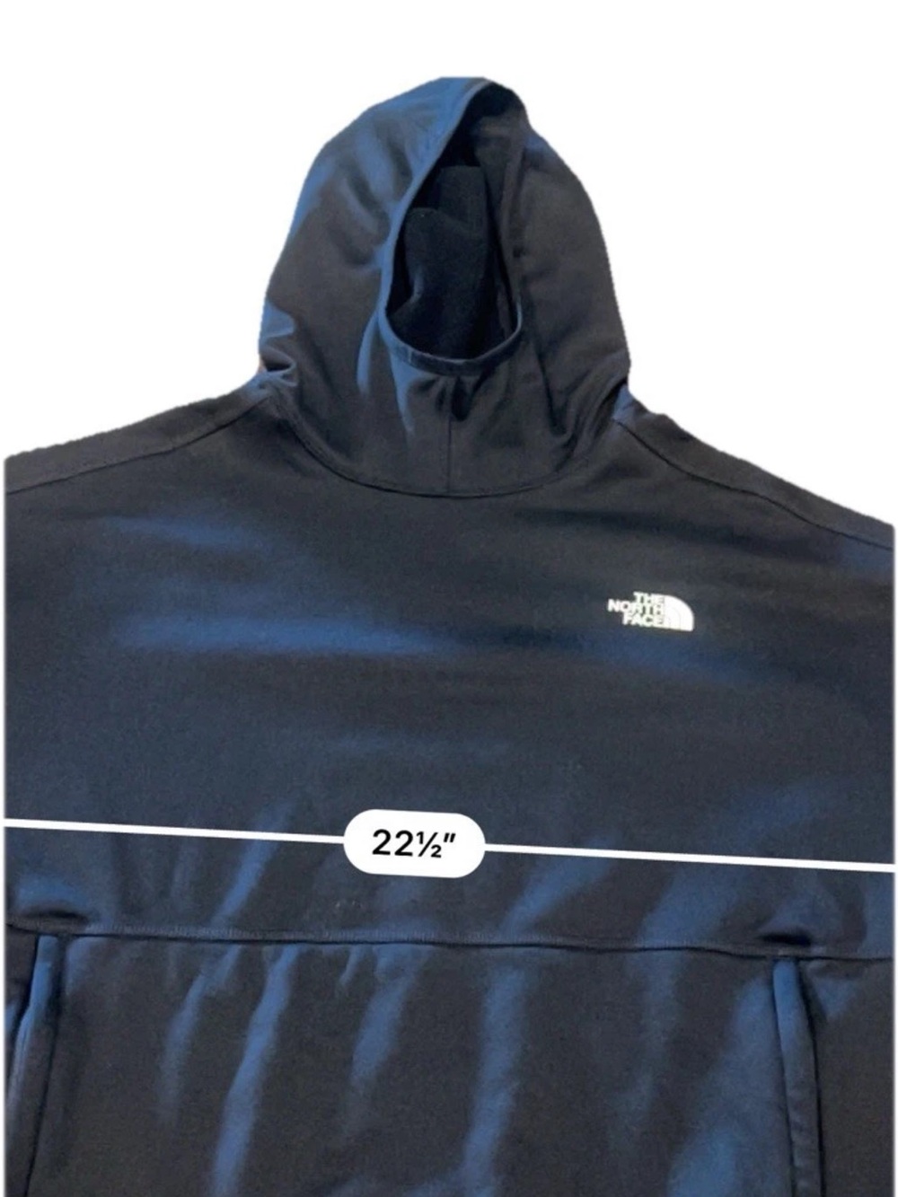 The North Face Womens Canyonlands Cropped Hoodie Sweatshirt Black LG - Picture 6 of 7